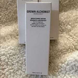 Grown Alchemist Brightening Serum in White Packaging